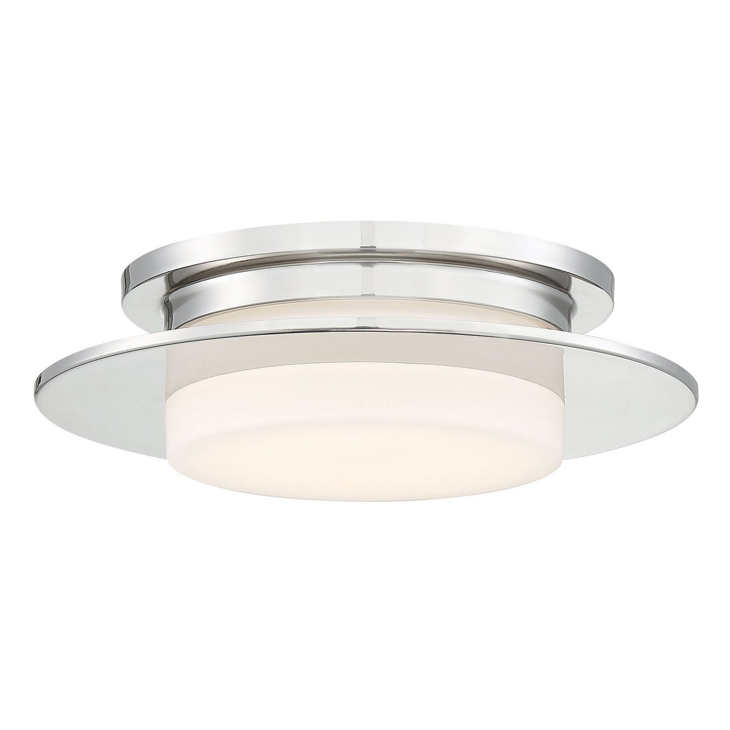 George Kovacs - P2016-613-L - LED Flush Mount - Press - Polished Nickel