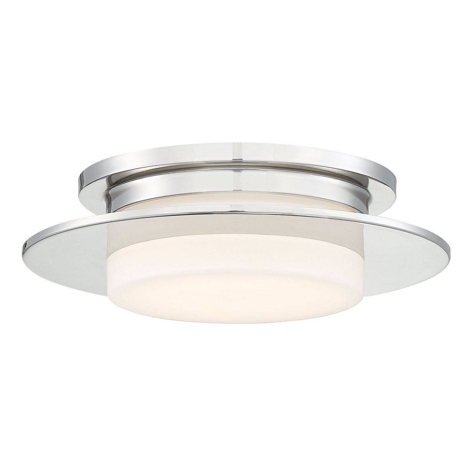 George Kovacs - P2016-613-L - LED Flush Mount - Press - Polished Nickel