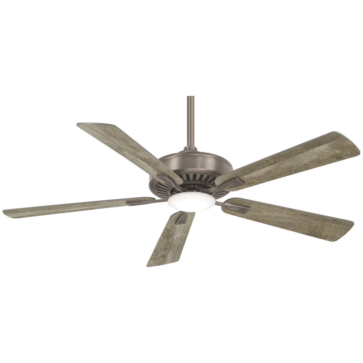 Contractor LED 52"Ceiling Fan in Burnished Nickel