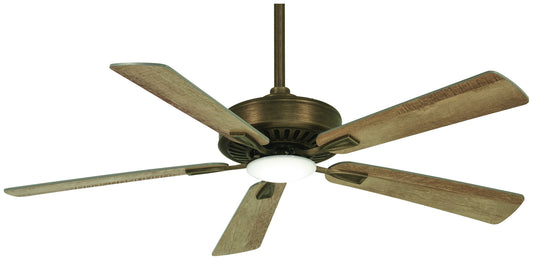 Contractor LED 52"Ceiling Fan in Heirloom Bronze