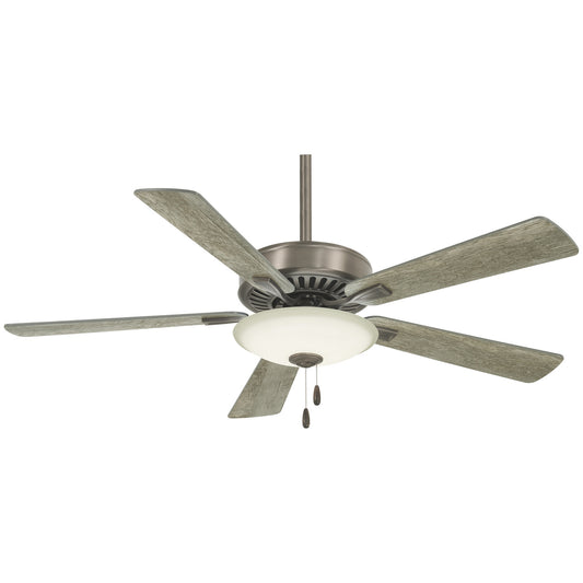 Contractor Uni-Pack LED 52"Ceiling Fan in Burnished Nickel