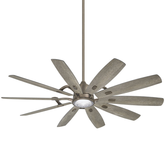 Barn 65" Ceiling Fan in Burnished Nickel