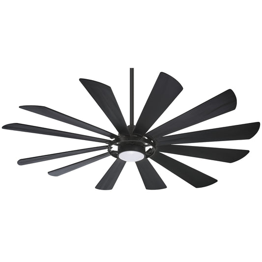 Windmolen 65" Ceiling Fan in Coal
