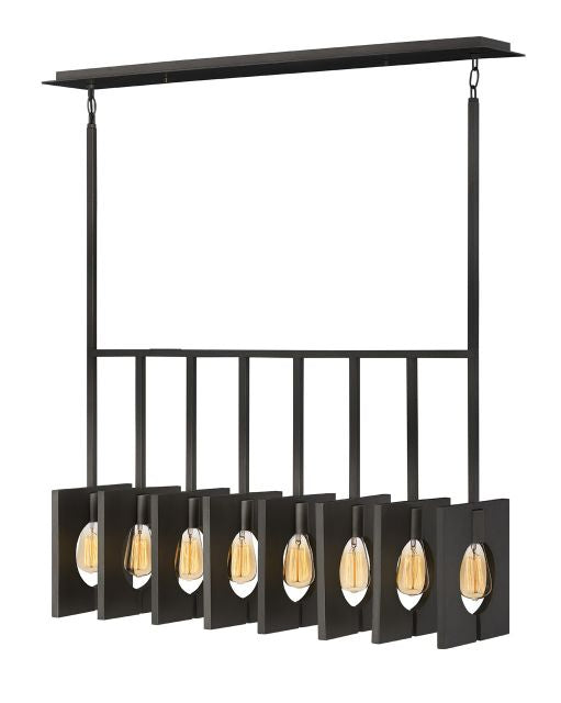 Ludlow LED Pendant in Brushed Graphite