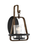 Ryder One Light Wall Sconce in Forged Black