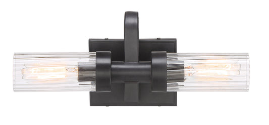Braden Two Light Bath Bar in Iron (Graphite)