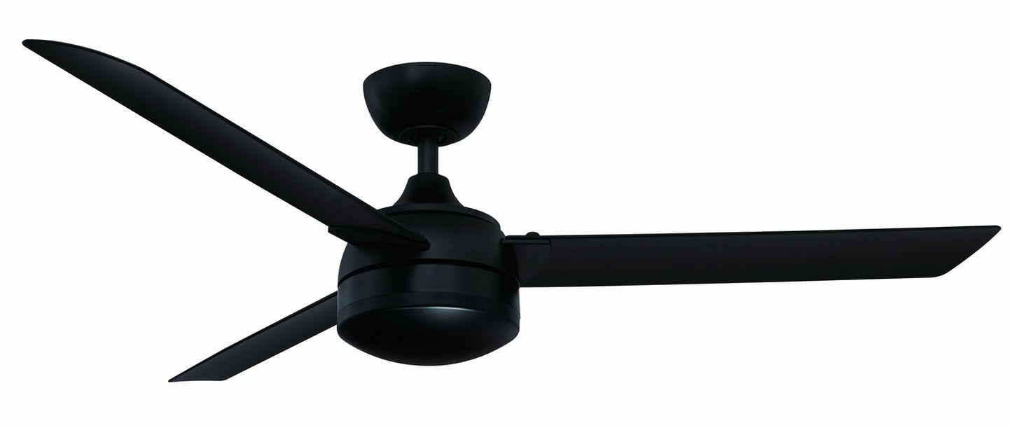 Xeno Wet 56" Ceiling Fan in Black