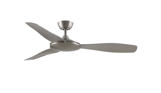 GlideAire 52" Ceiling Fan in Brushed Nickel