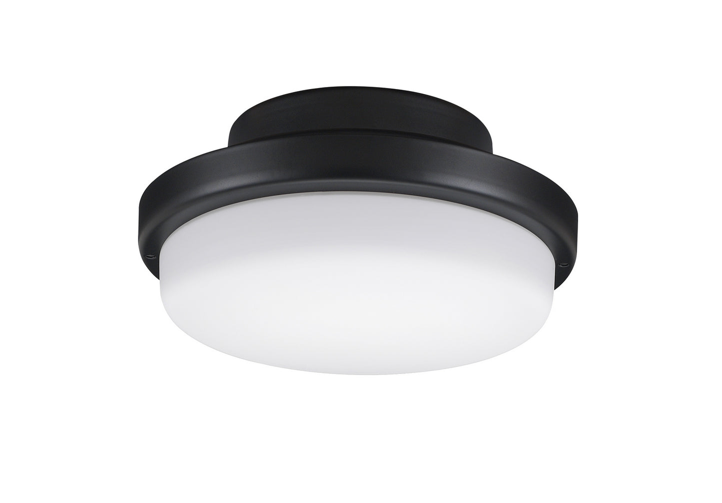 TriAire Custom One Light Fan Light Kit in Black