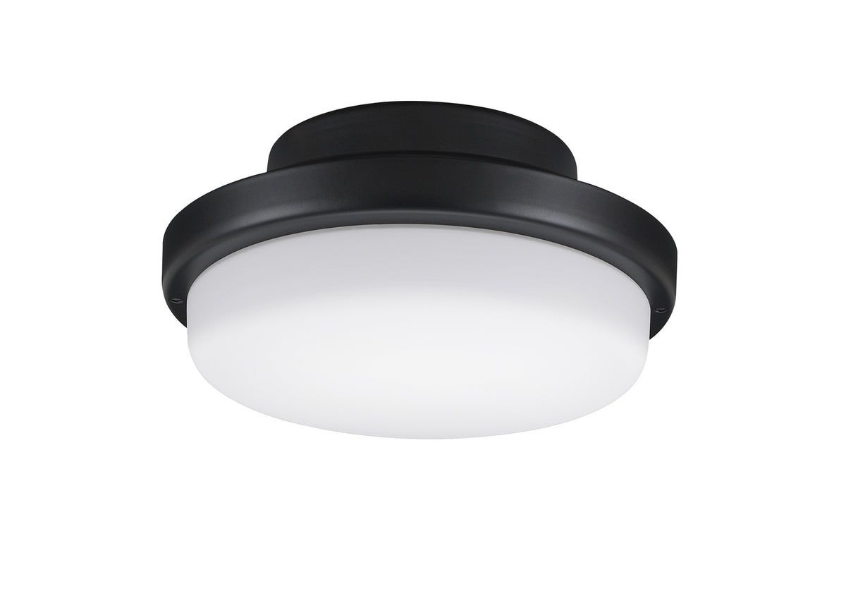 TriAire Custom One Light Fan Light Kit in Black