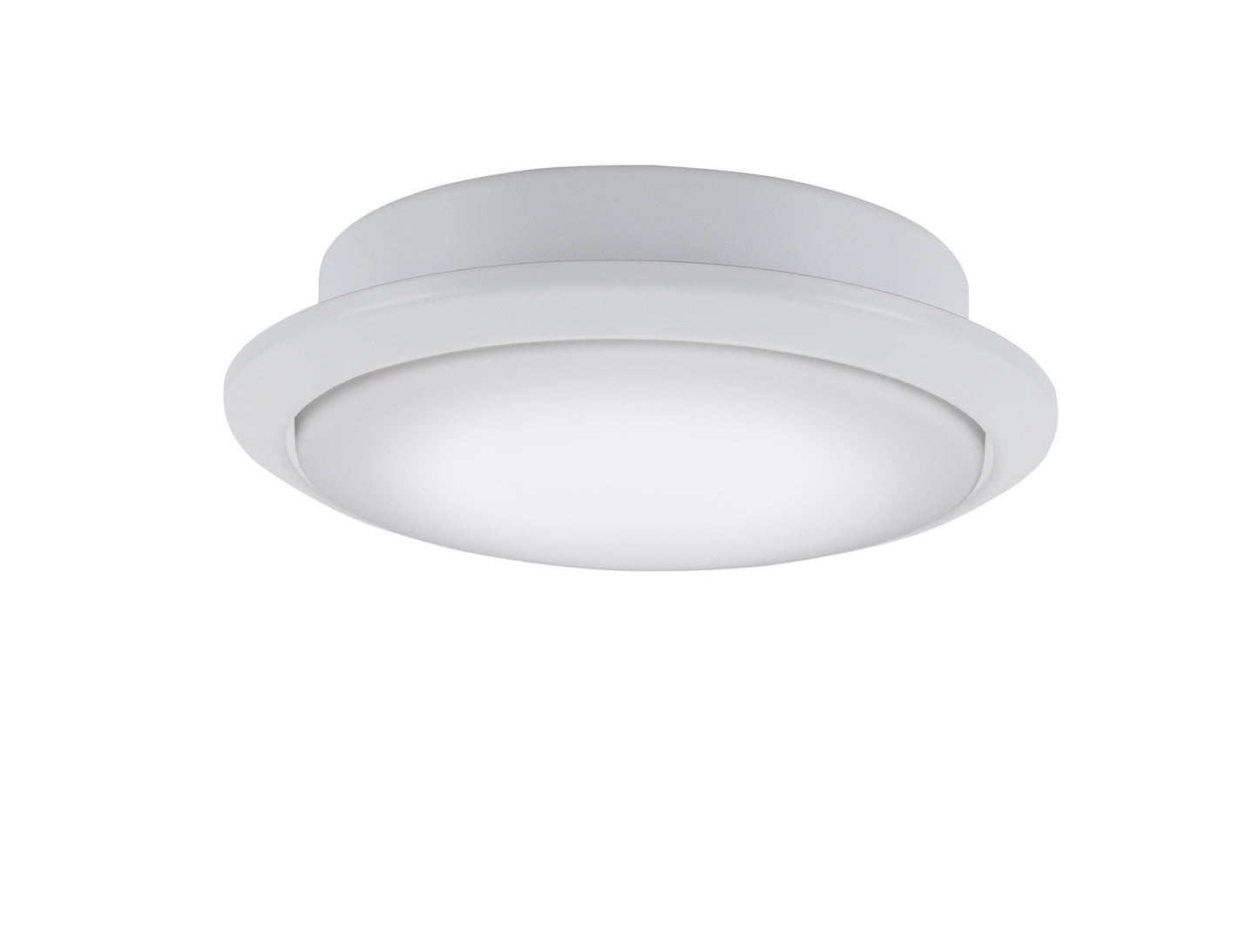 Wrap Custom One Light Fan Light Kit in Matte White