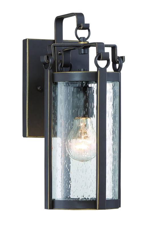 Somerset Lane One Light Outdoor Wall Mount in Dakota Bronze