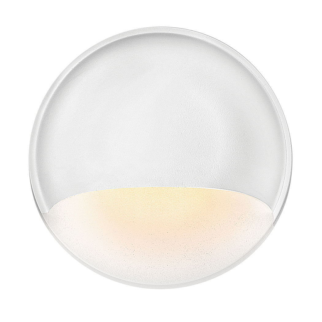Nuvi LED Deck Sconce in Matte White