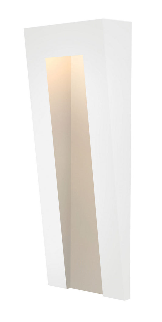 Taper LED Deck Sconce in Satin White