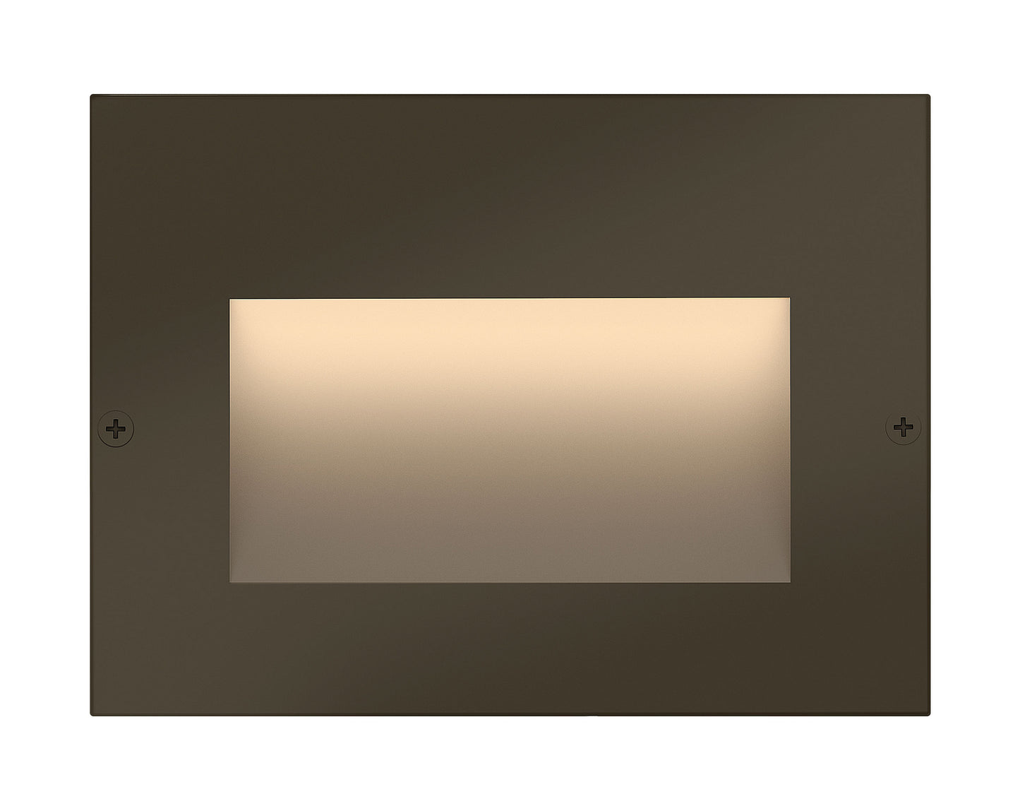 Taper LED Step Light in Bronze