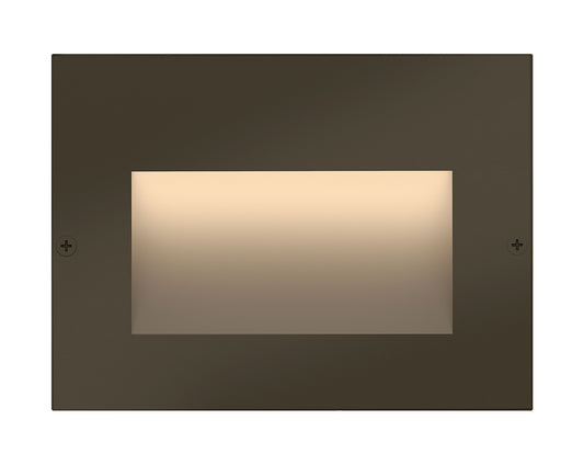 Taper LED Step Light in Bronze