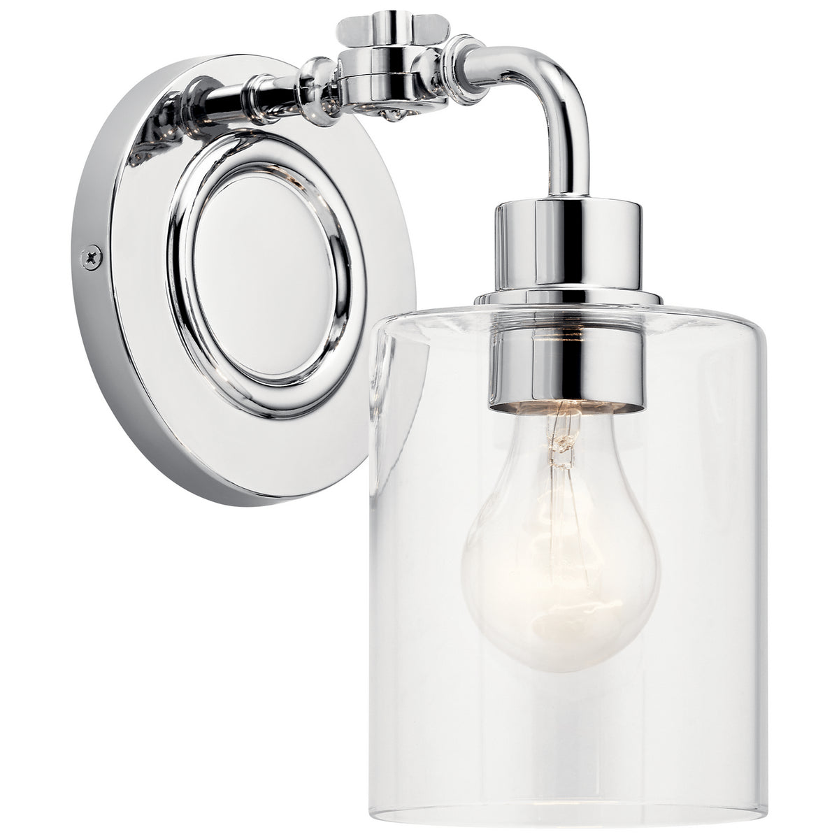 Gunnison One Light Wall Sconce in Chrome
