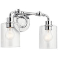 Gunnison Two Light Bath in Chrome