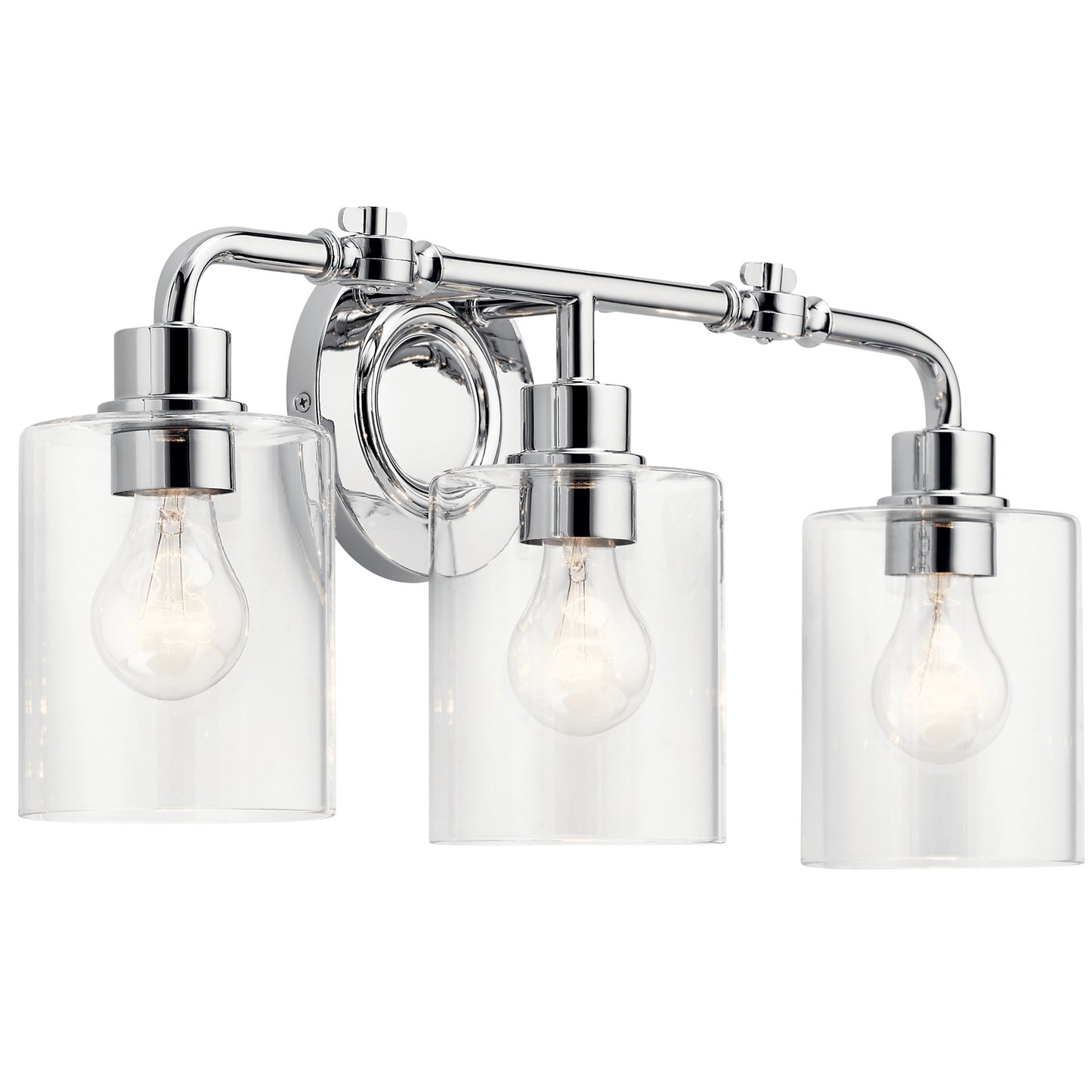 Gunnison Three Light Bath in Chrome