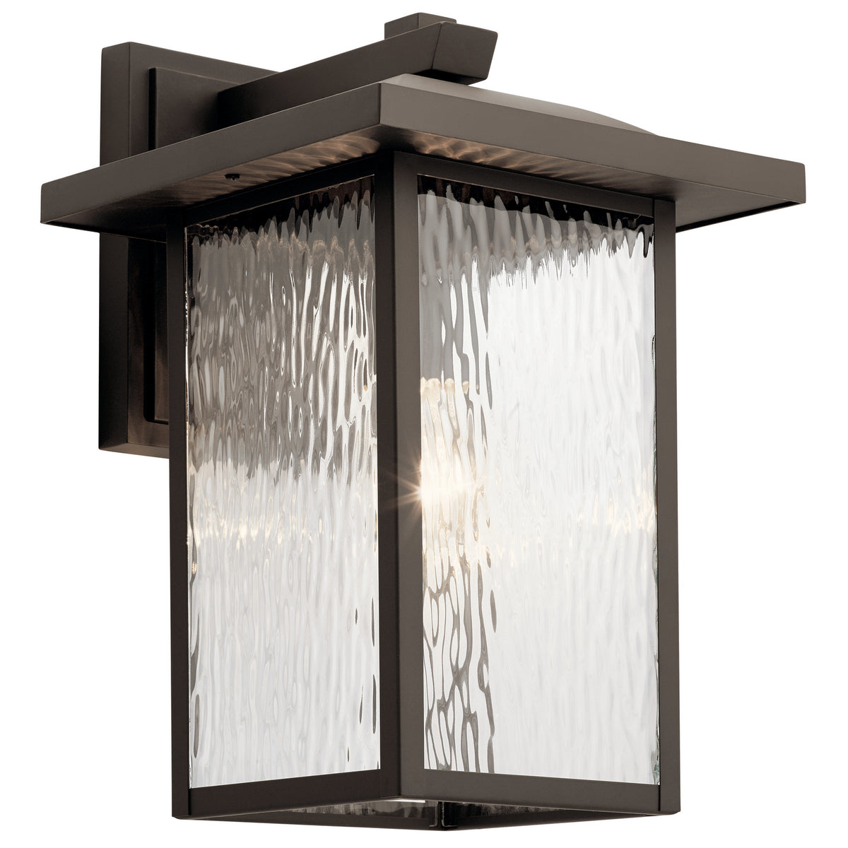 Capanna One Light Outdoor Wall Mount in Olde Bronze