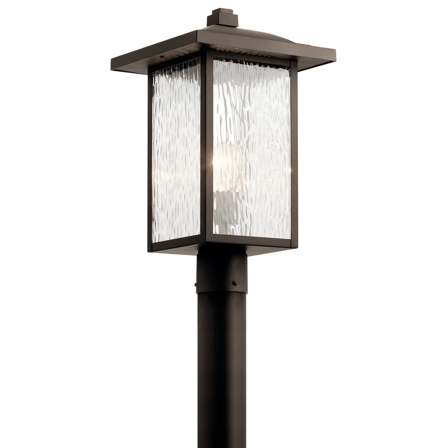 Capanna One Light Outdoor Post Mount in Olde Bronze