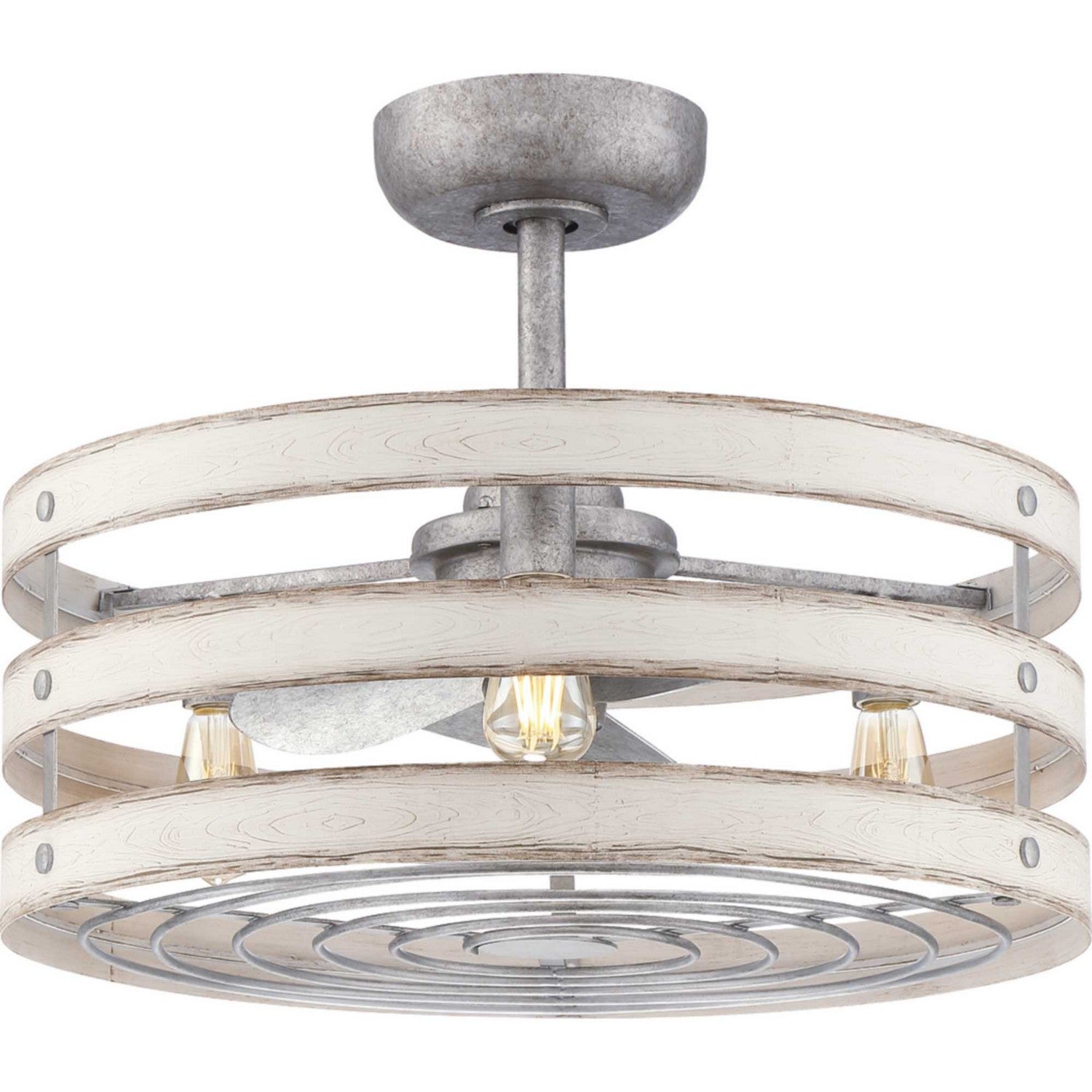 Progress Lighting - P250012-141-22 - 23" Ceiling Fan - Gulliver - Galvanized