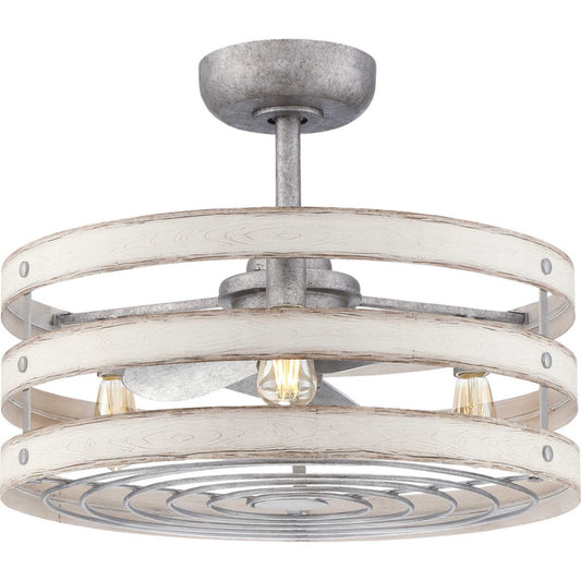 Progress Lighting - P250012-141-22 - 23" Ceiling Fan - Gulliver - Galvanized