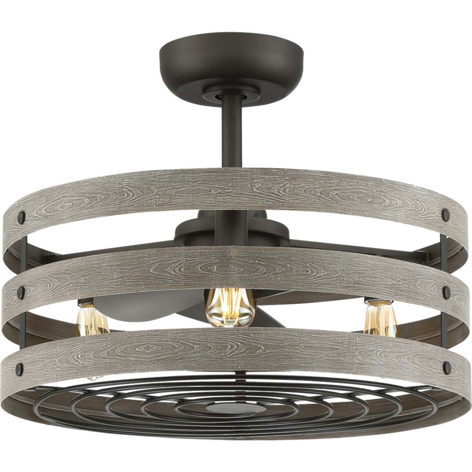 Progress Lighting - P250012-143-22 - 23" Ceiling Fan - Gulliver - Graphite