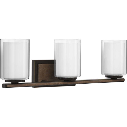 Mast Three Light Bath & Vanity in Antique Bronze