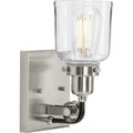 Progress Lighting - P300226-009 - One Light Bath & Vanity - Rushton - Brushed Nickel