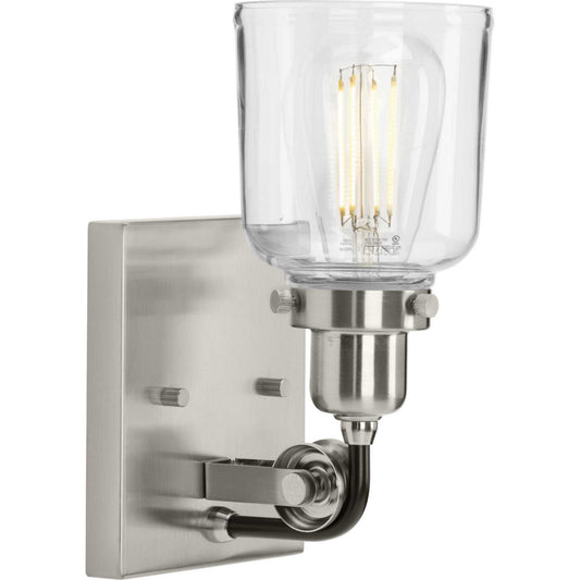 Rushton One Light Bath & Vanity in Brushed Nickel
