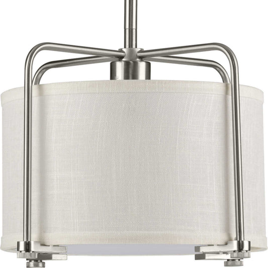 Kempsey One Light Pendant in Brushed Nickel