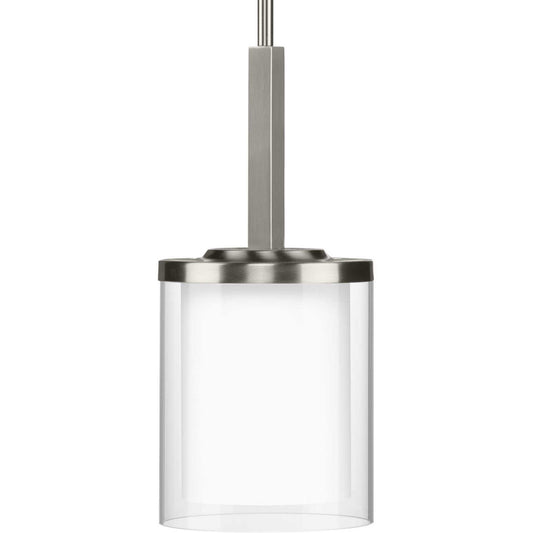 Mast One Light Mini Pendant in Brushed Nickel