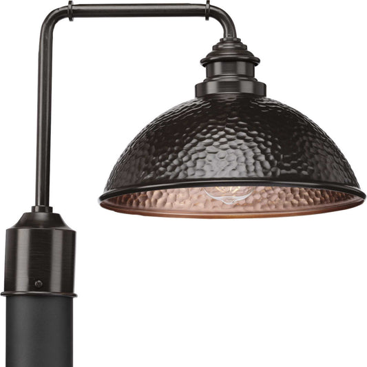 Englewood One Light Post Lantern in Antique Bronze