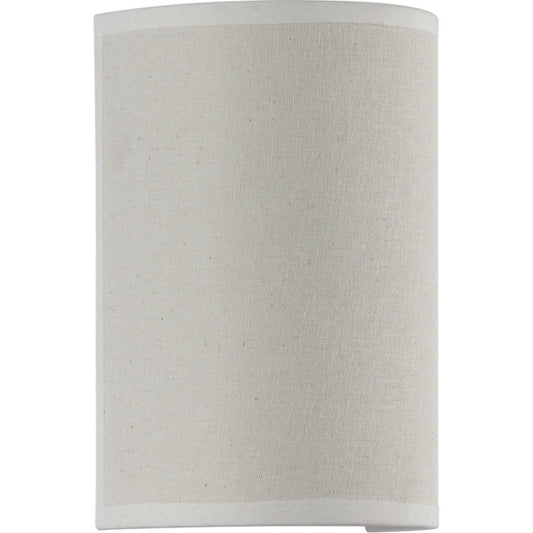 Inspire LED LED Wall Sconce in Off White Linen