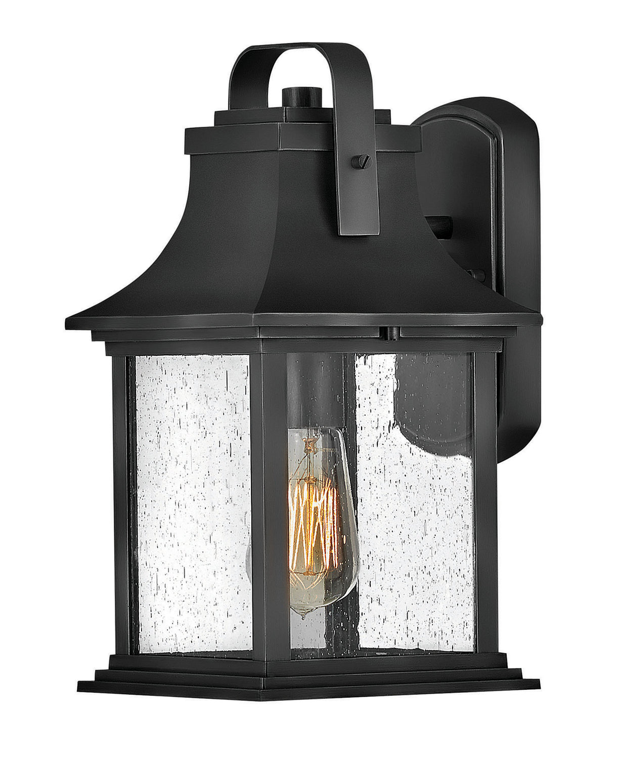 Grant LED Wall Mount in Textured Black