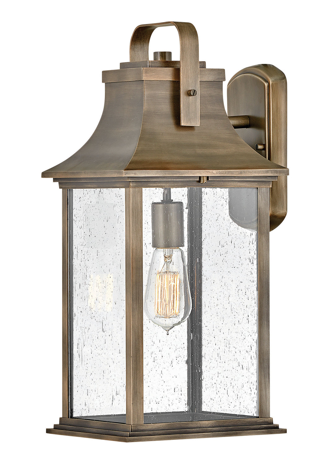 Grant LED Wall Mount in Burnished Bronze