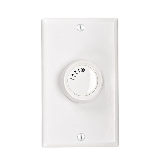 Craftmade - CM-4SDH-5 - 4 Speed Rotary Dial Fan Control - 4 Speed Rotary Fan Control - White