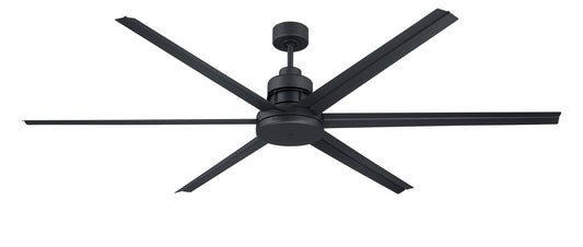 Mondo 72" Indoor/Outdoor 72" Ceiling Fan in Flat Black