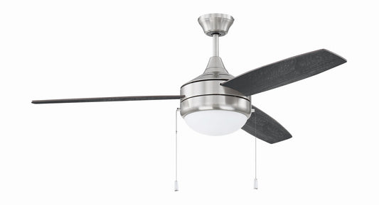 Phaze 3 52" Ceiling Fan in Brushed Polished Nickel