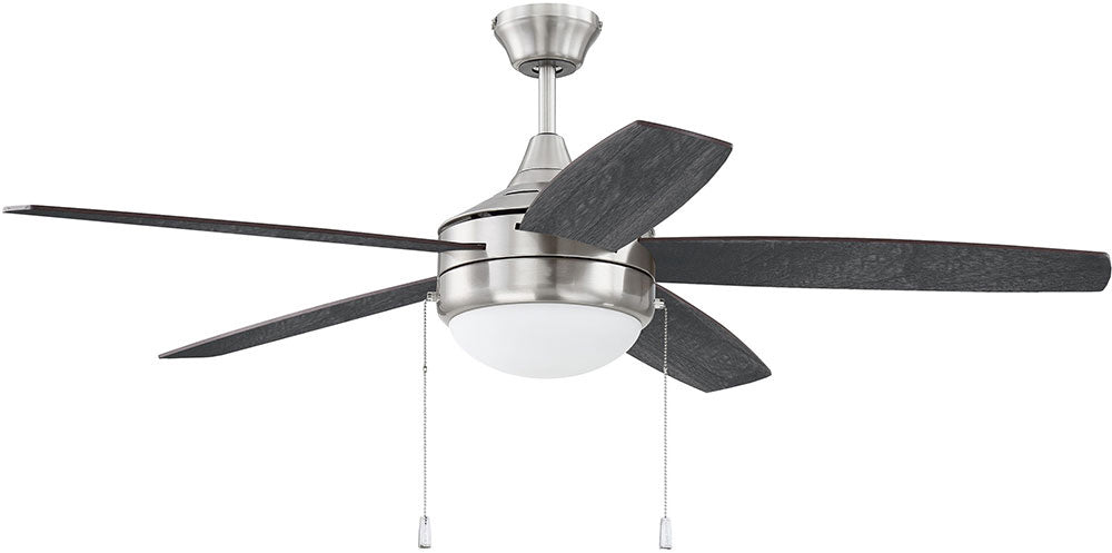 Phaze 5 52" Ceiling Fan in Brushed Polished Nickel
