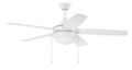 Craftmade - PHA52W5 - 52" Ceiling Fan - Phaze 5 - White