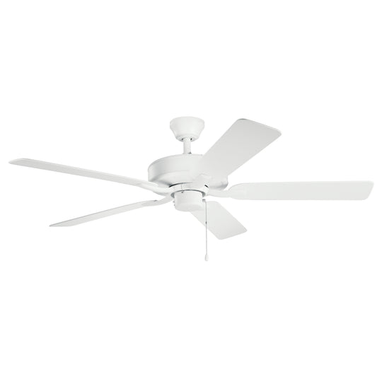 Basics Pro Patio 52"Ceiling Fan in Matte White