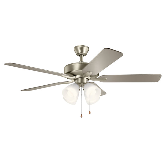 Basics Pro Premier 52"Ceiling Fan in Brushed Nickel