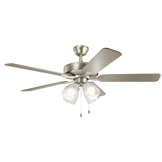 Basics Pro Premier 52"Ceiling Fan in Brushed Nickel