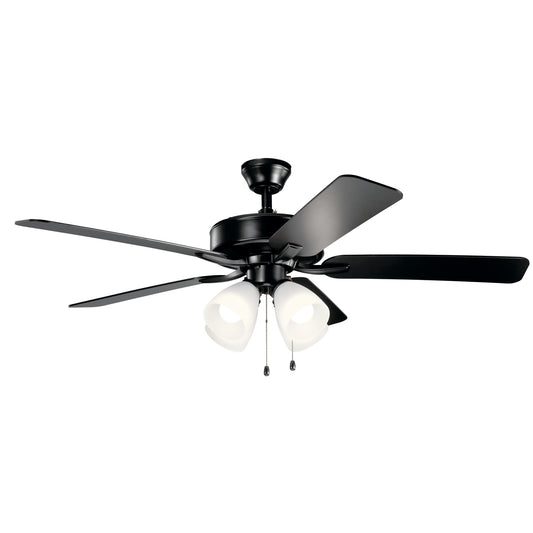 Basics Pro Premier 52"Ceiling Fan in Satin Black