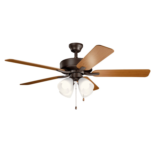 Basics Pro Premier 52"Ceiling Fan in Satin Natural Bronze