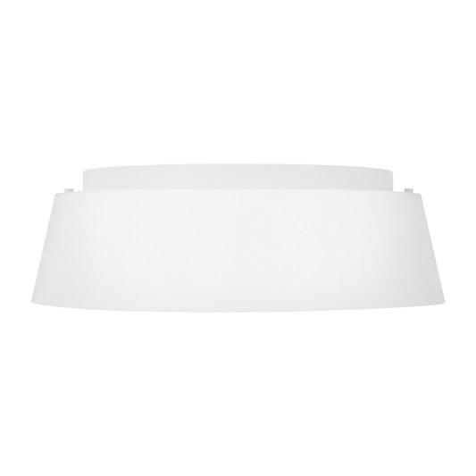Asher Three Light Flush Mount in Matte White