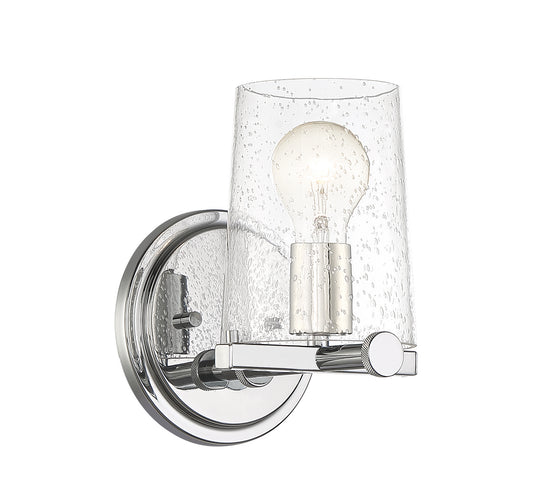 Matteson One Light Wall Sconce in Chrome