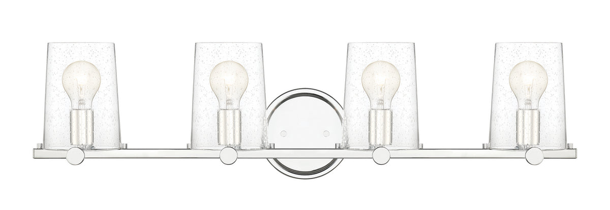 Matteson Four Light Bath Bar in Chrome